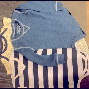 3 pack of baby onesies